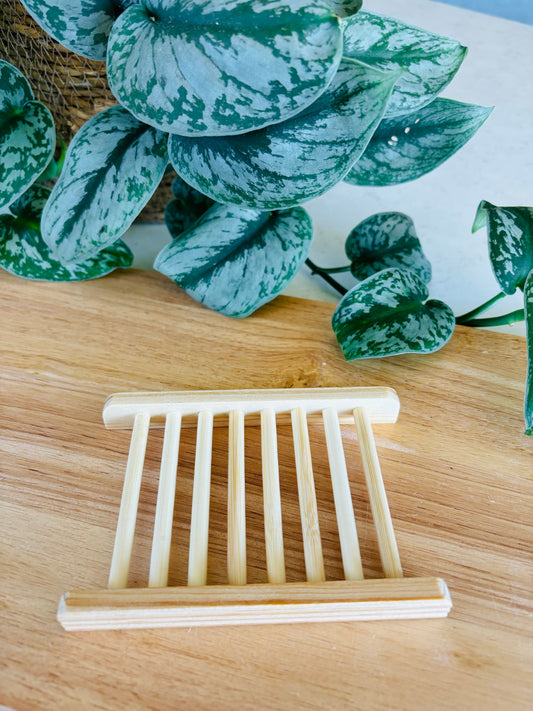 wooden soap dish